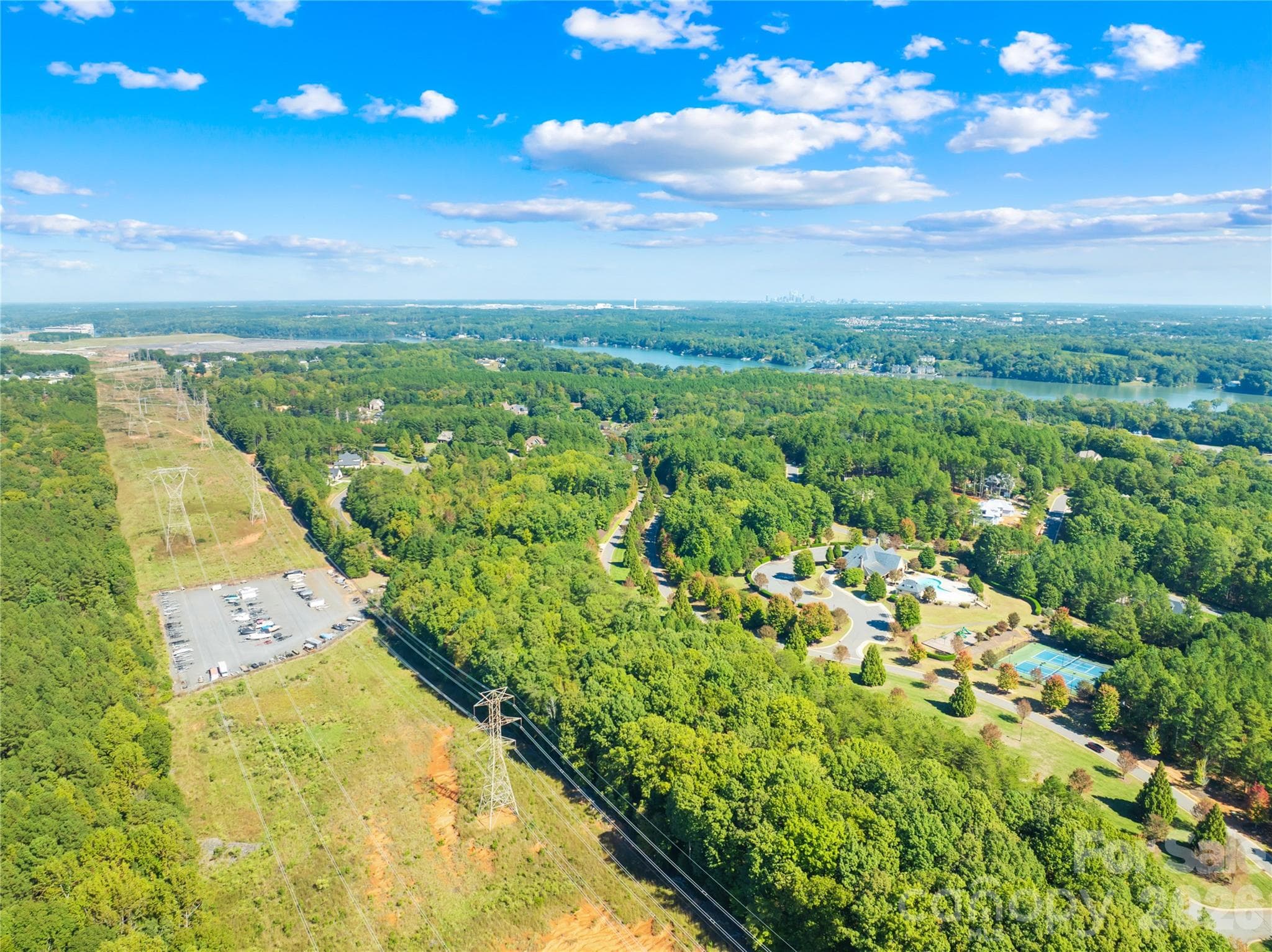 Aerial View - 1312 Reflection Pointe Boulevard, Belmont
