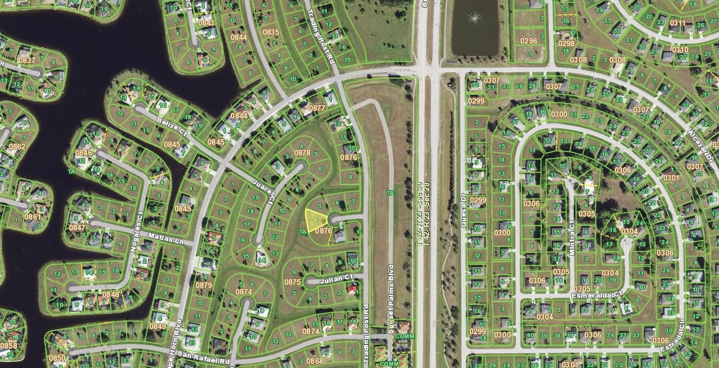 Land at 24468 SOL CT, PUNTA GORDA, photo 3 of 5