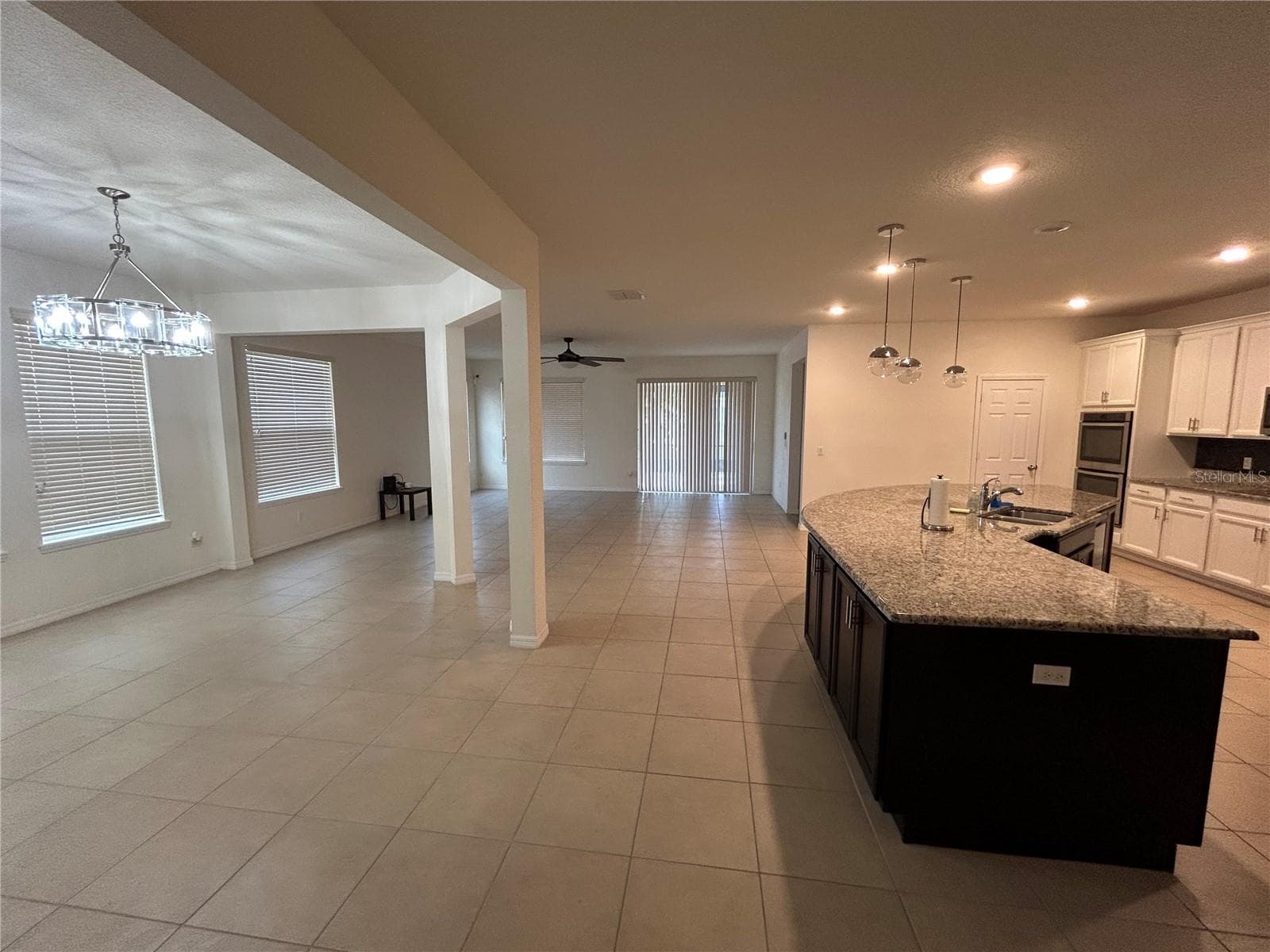Living & Dining Room - 3942 GREEN SABAL DR, ORLANDO