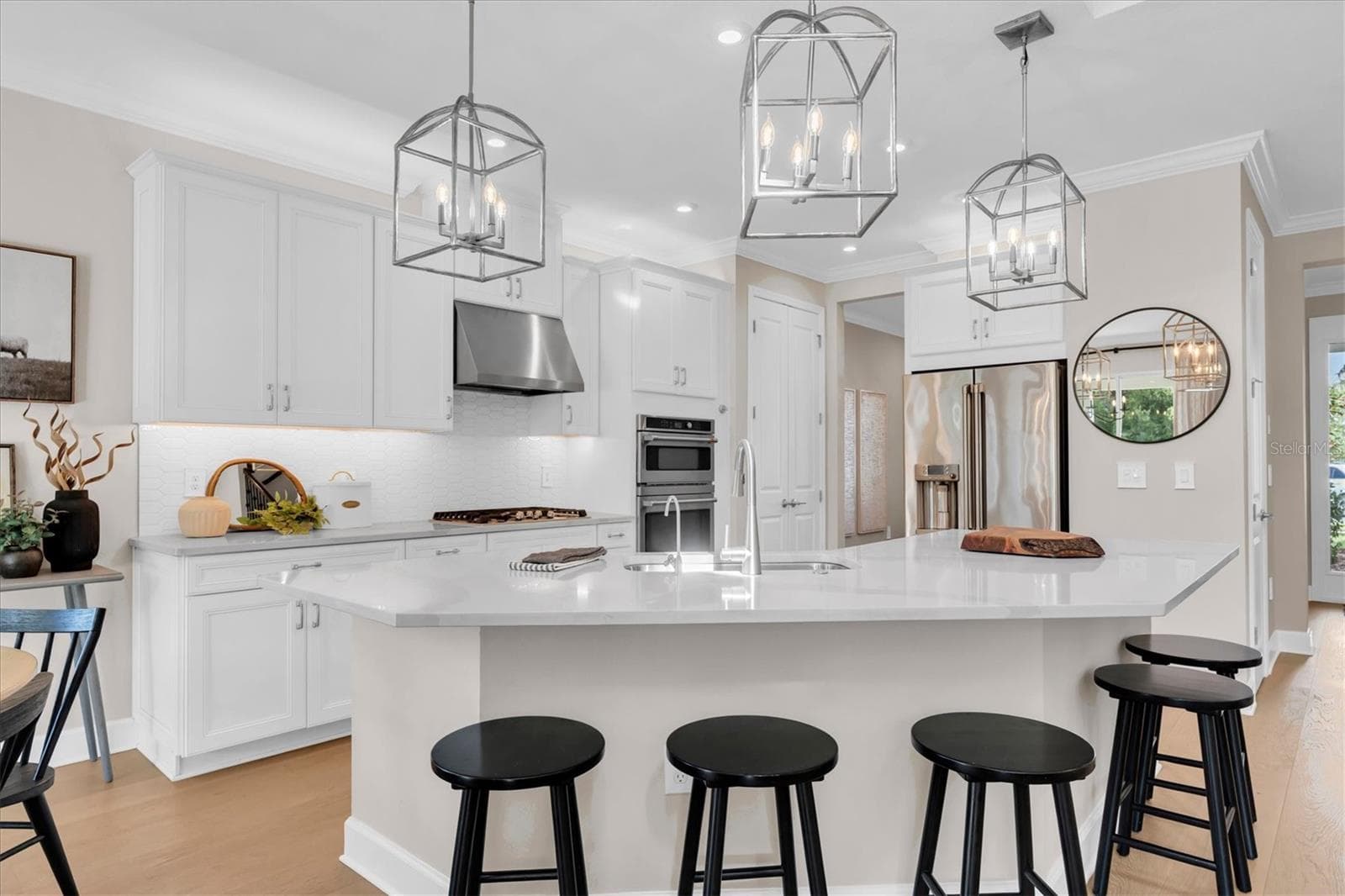 Bright Kitchen Island View - 13627 STANSIL AVE, ODESSA