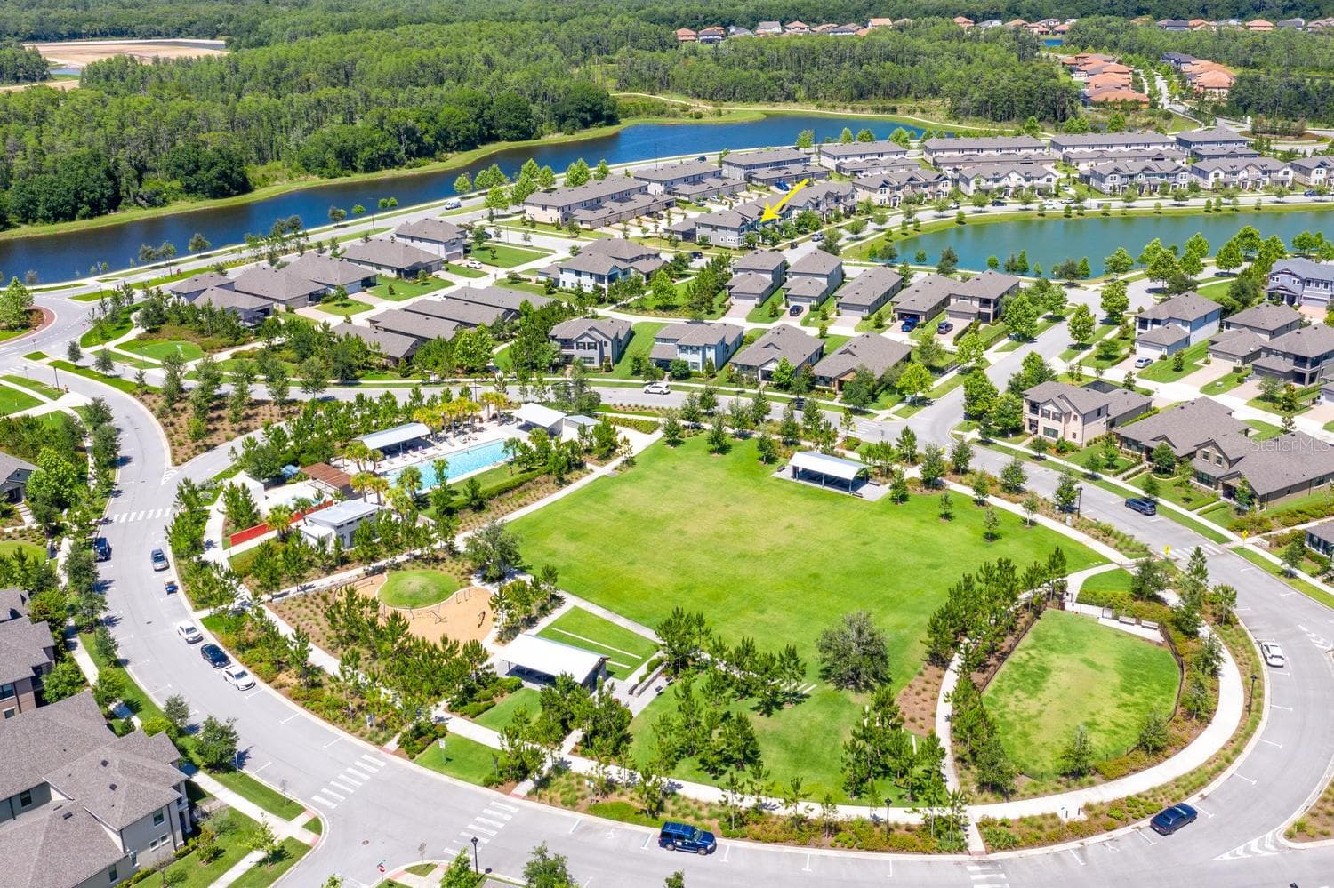 Aerial View Cannon Lake - 13627 STANSIL AVE, ODESSA