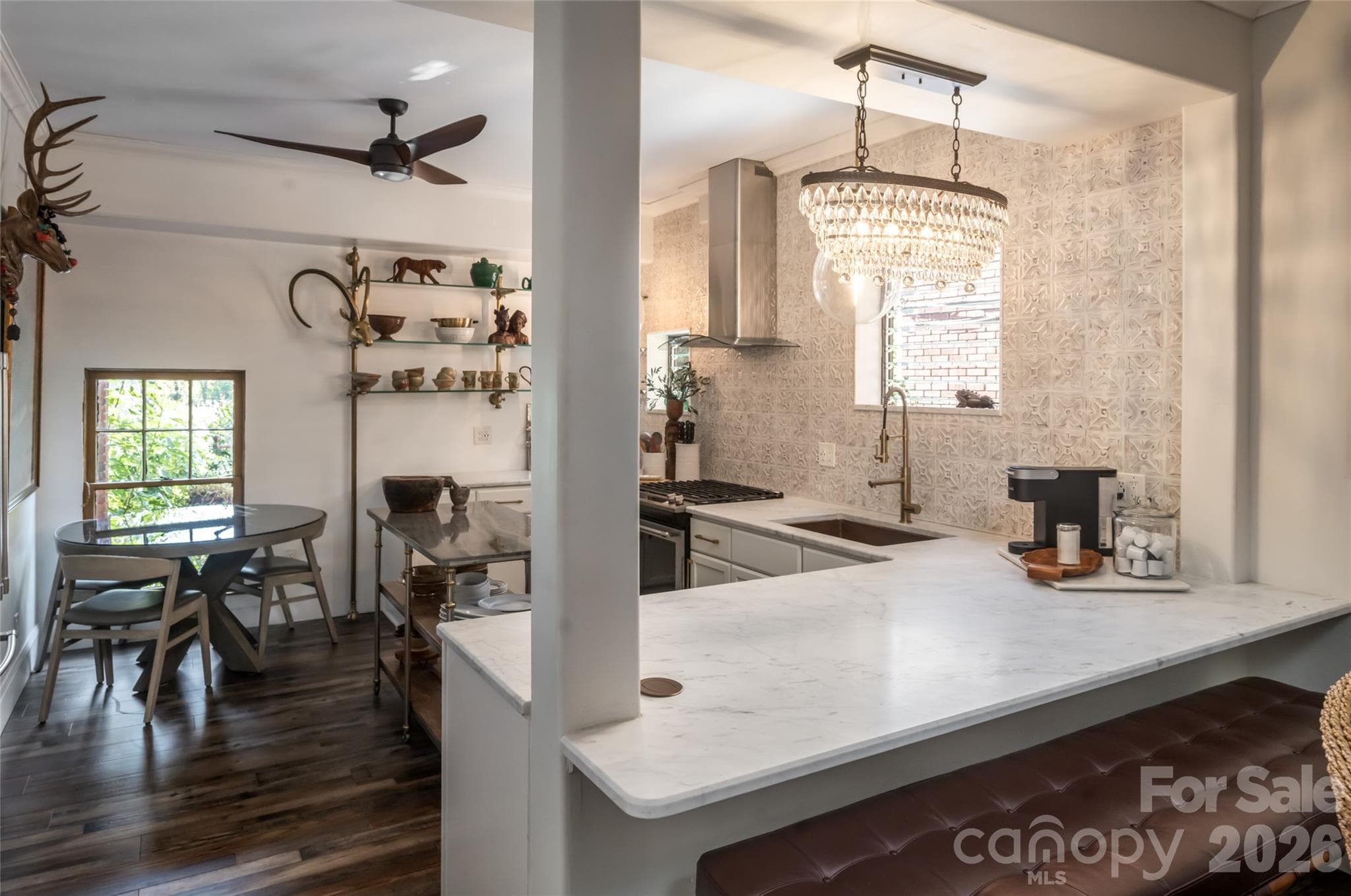 Lower Level Kitchen - 56 Maney Avenue, Asheville