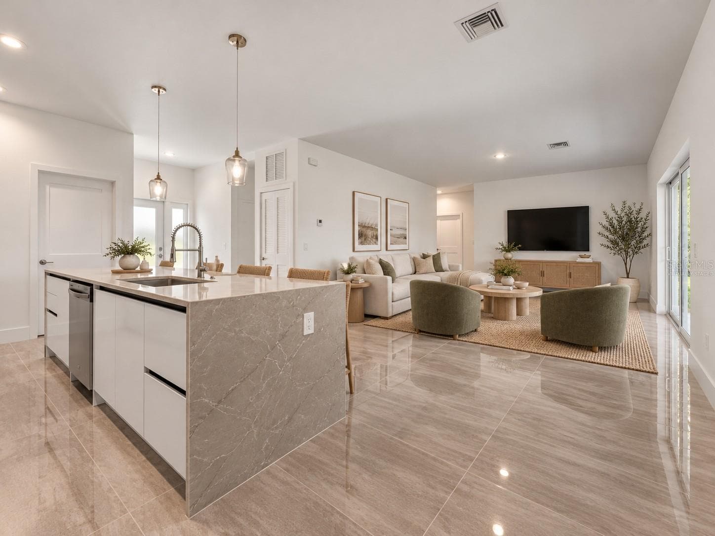 AI generated image with adjustments and enhancements. Virtually staged. - 1142 DUTCHESS ST E, LEHIGH ACRES