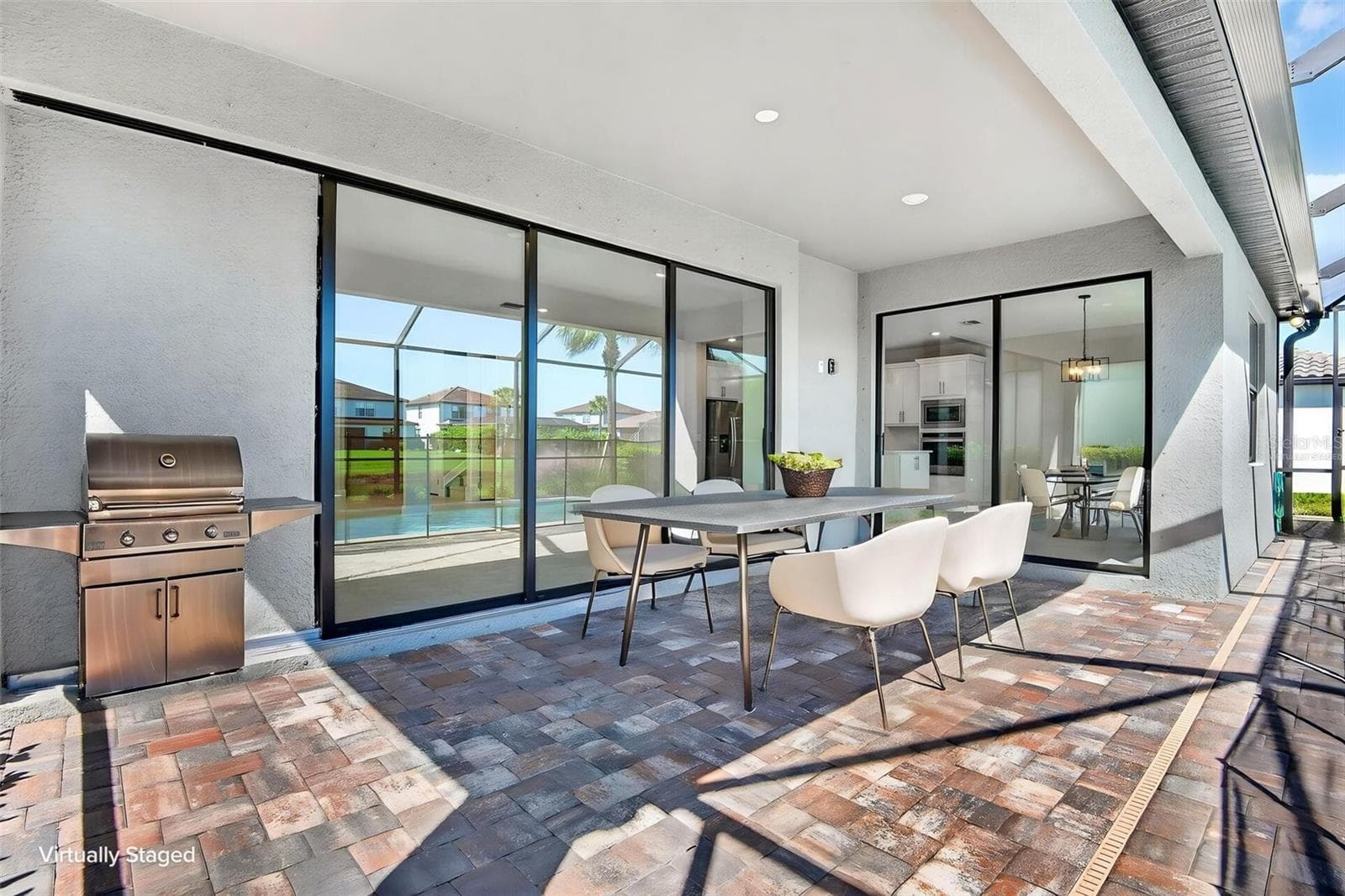 Lanai virtually staged - 16320 HIDDEN OAK LOOP, BRADENTON