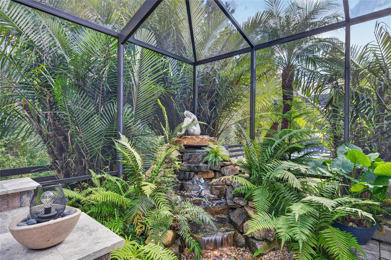 WaterFall with lighting. - 3665 VALLEYBROOK WAY, THE VILLAGES