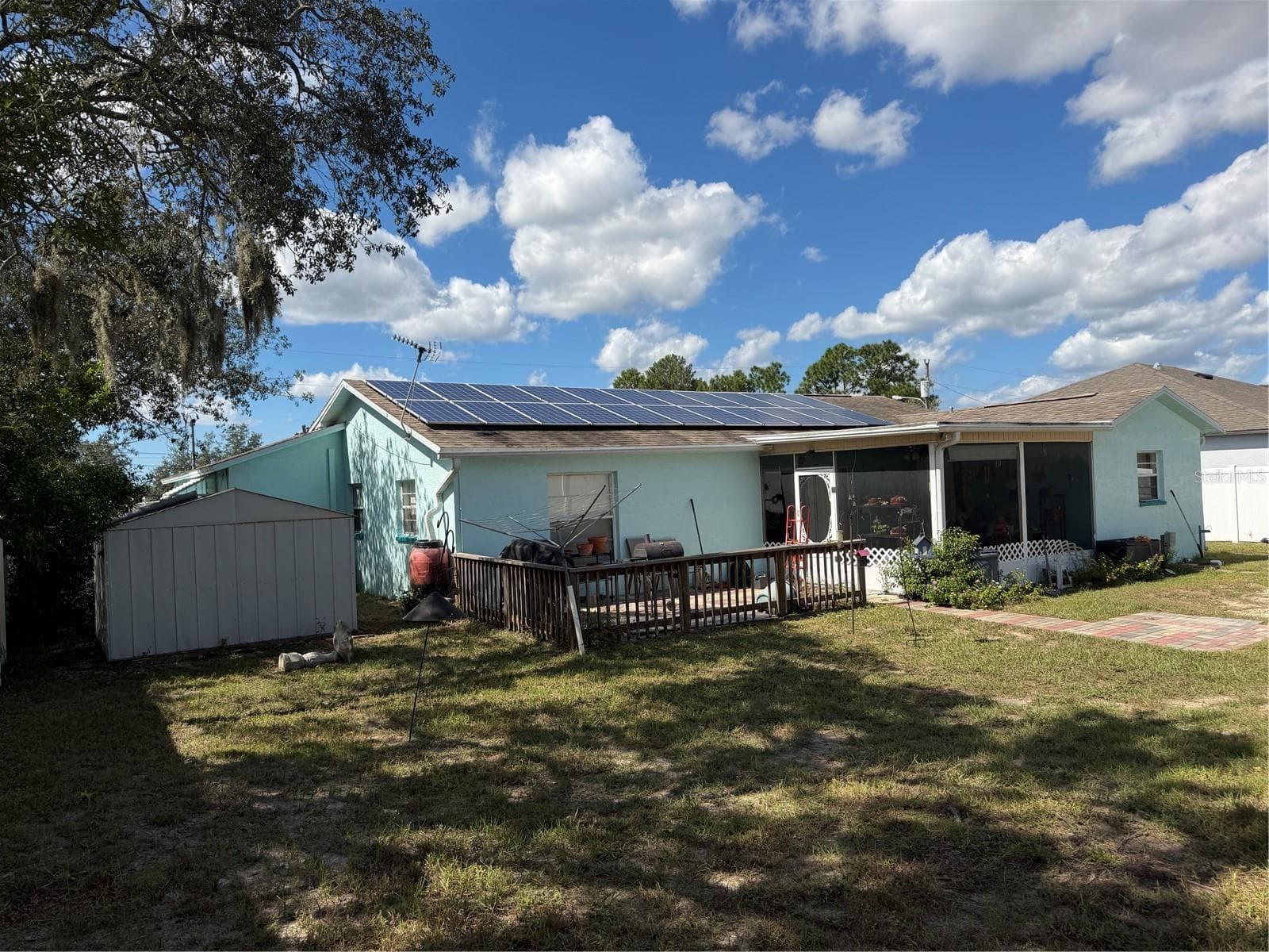 Back of the house - 5260 HANFORD AVE, SPRING HILL
