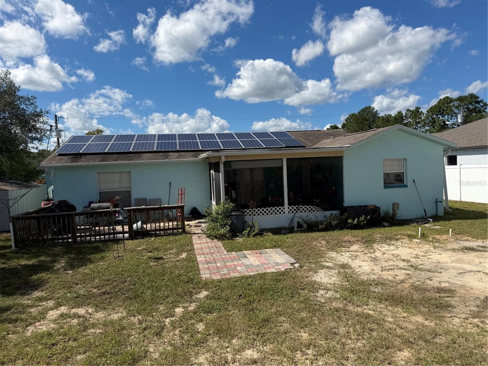 Back of the house - 5260 HANFORD AVE, SPRING HILL