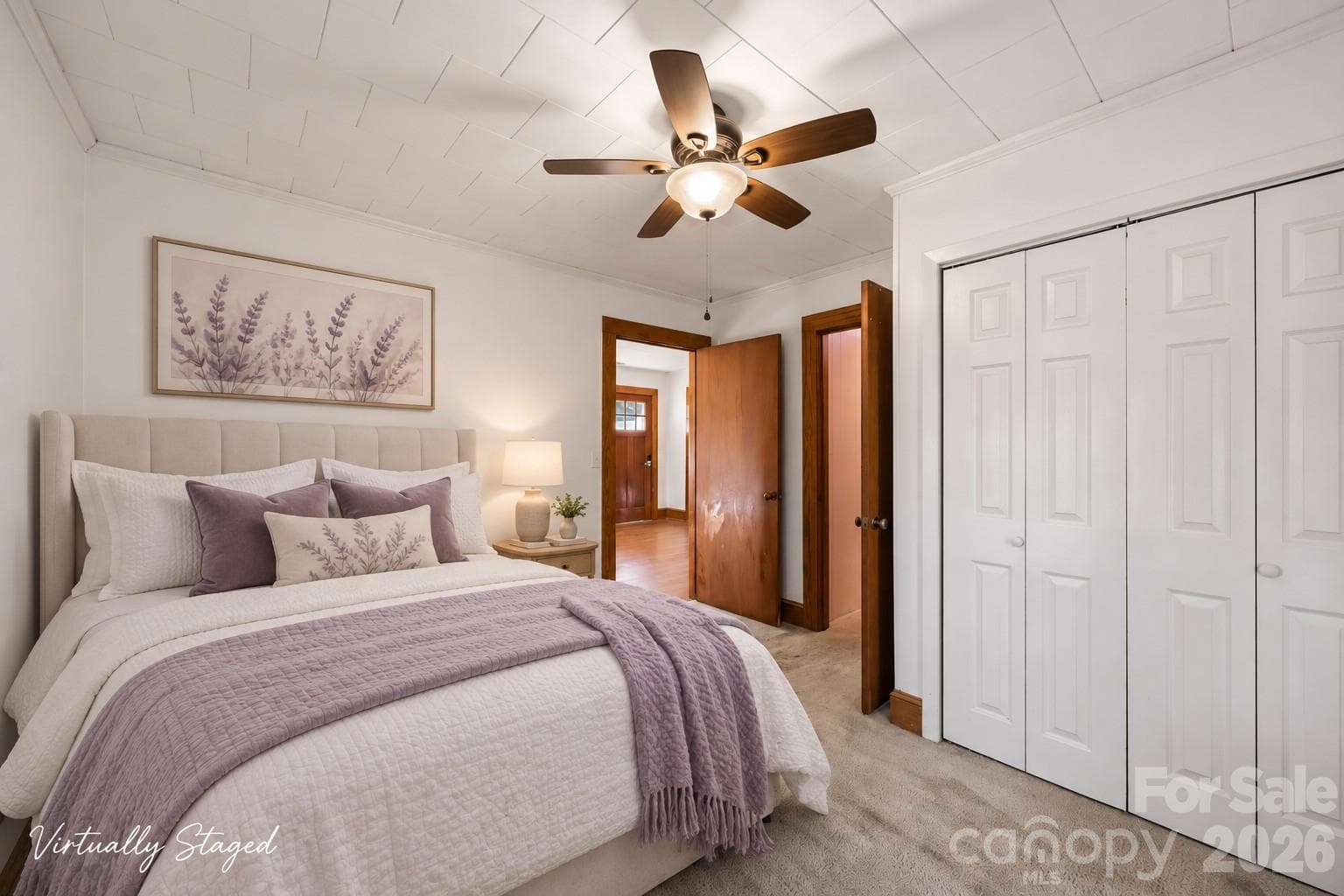 Virtually Staged - Bedroom 2 - 22578 S Nc Highway 109 None, Denton