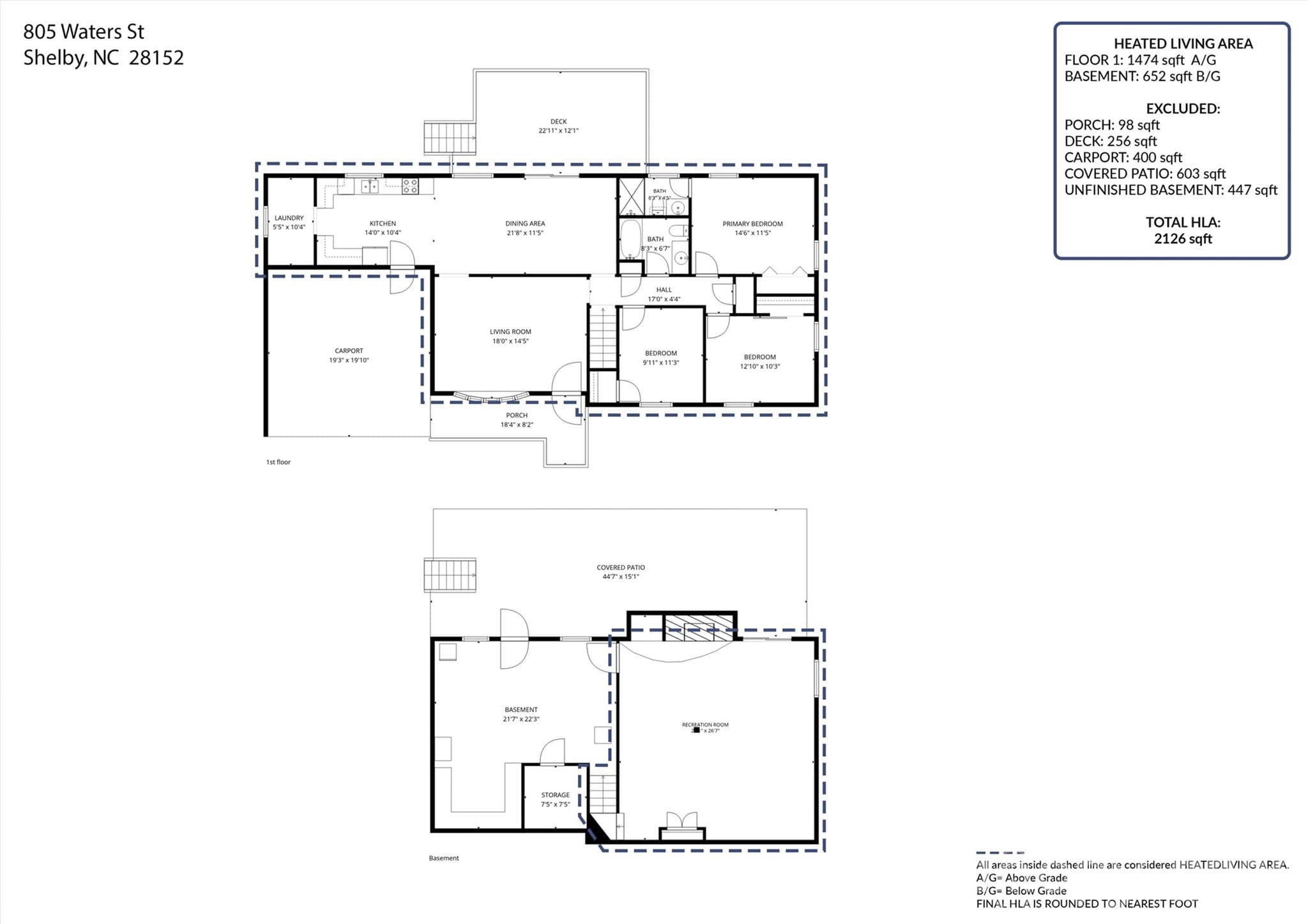Single Family Residence at 805 Waters Street, Shelby, photo 35 of 35