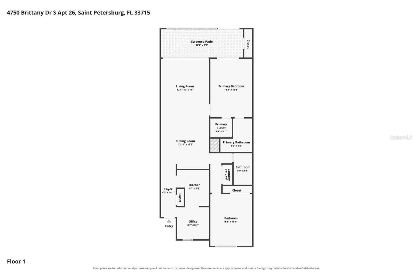 Condominium at 4750 BRITTANY DR S #26, ST PETERSBURG, photo 53 of 95