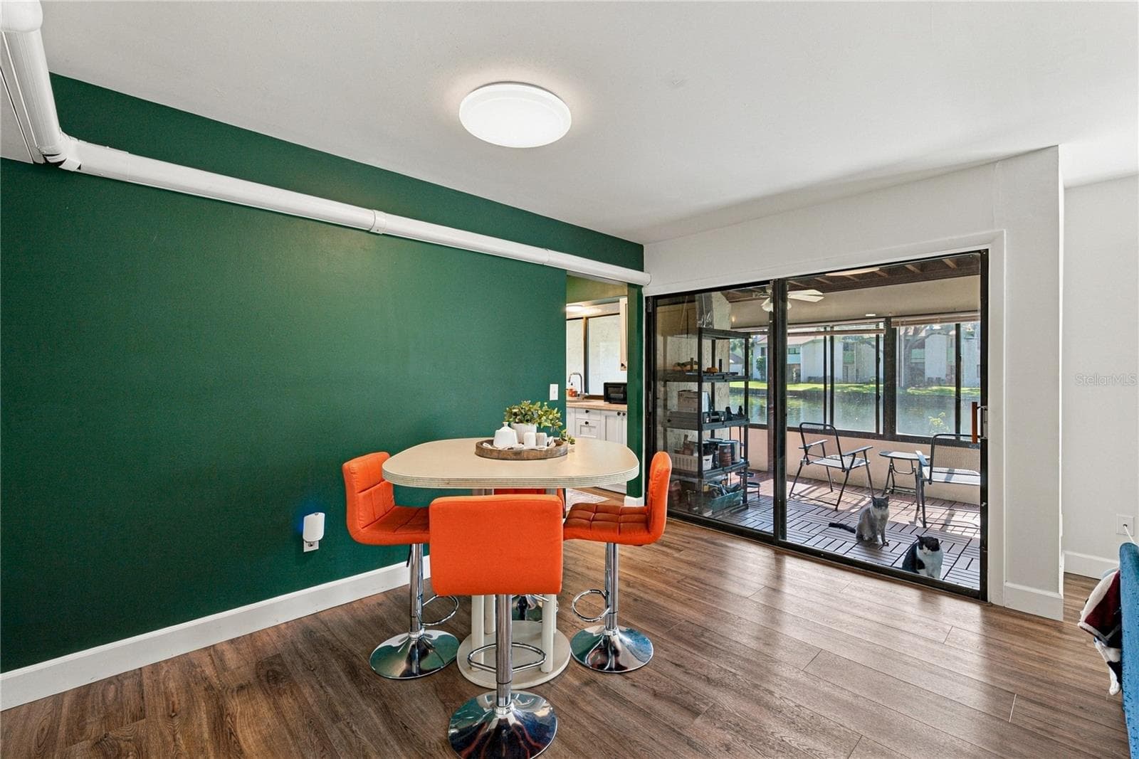 Wonderful Dining Area with Amazing Views to Pond - 4106 PINELAKE LN #101, TAMPA