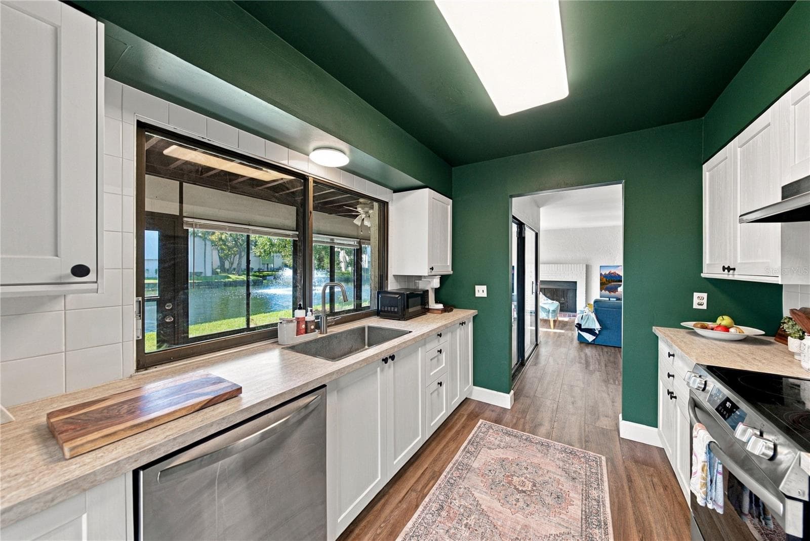 Remodeled Kitchen with All NEW Cabinets, NEW Countertops, NEW Appliances and Fixtures! - 4106 PINELAKE LN #101, TAMPA