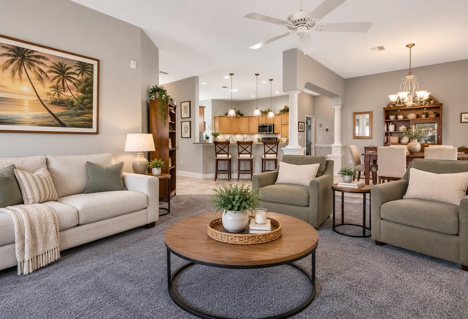 Virtually staged - 4190 COUNTY ROAD 121D, WILDWOOD