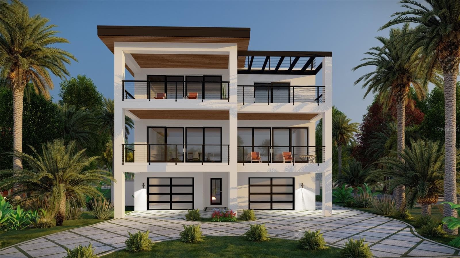 Rendering of proposed architectural plans. - 1910 RIVERSIDE DR E, BRADENTON