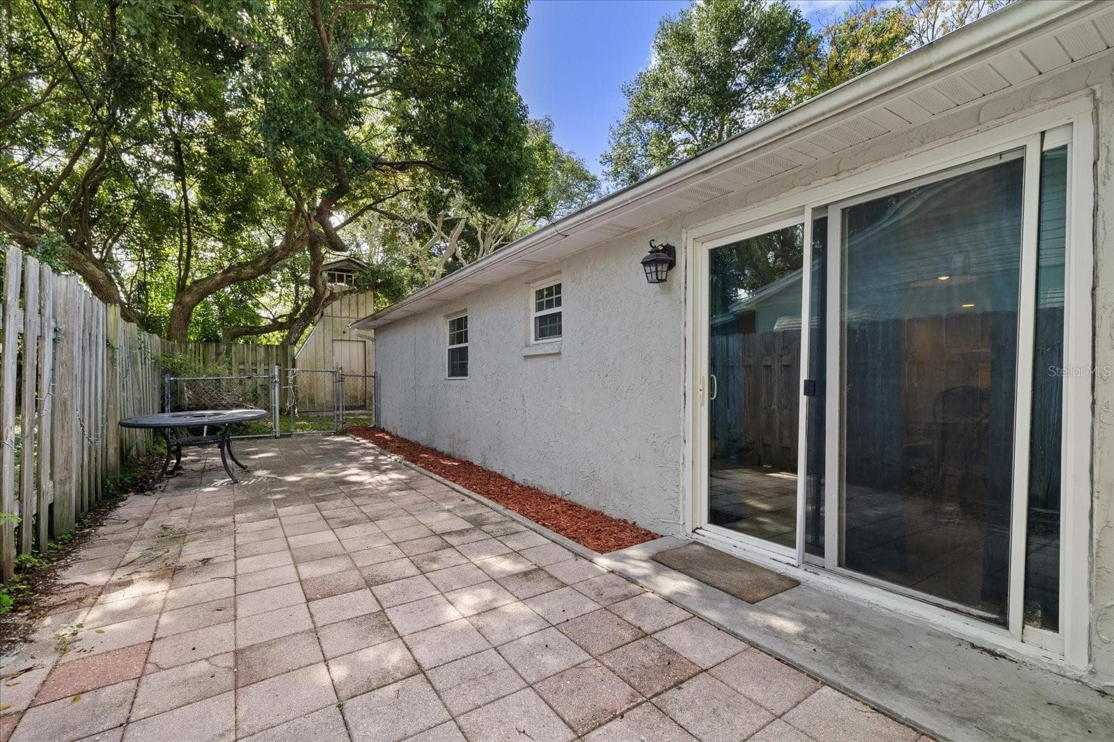 Fenced in Side Patio. Great for Cookouts! - 5412 CARLTON RD, NEW PORT RICHEY