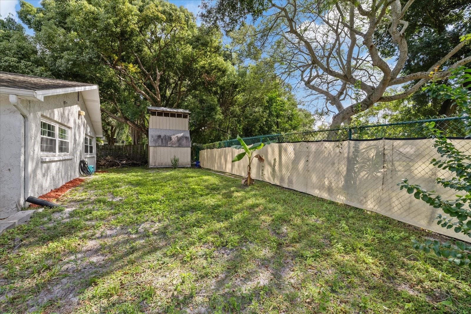 Fenced Backyard - 5412 CARLTON RD, NEW PORT RICHEY