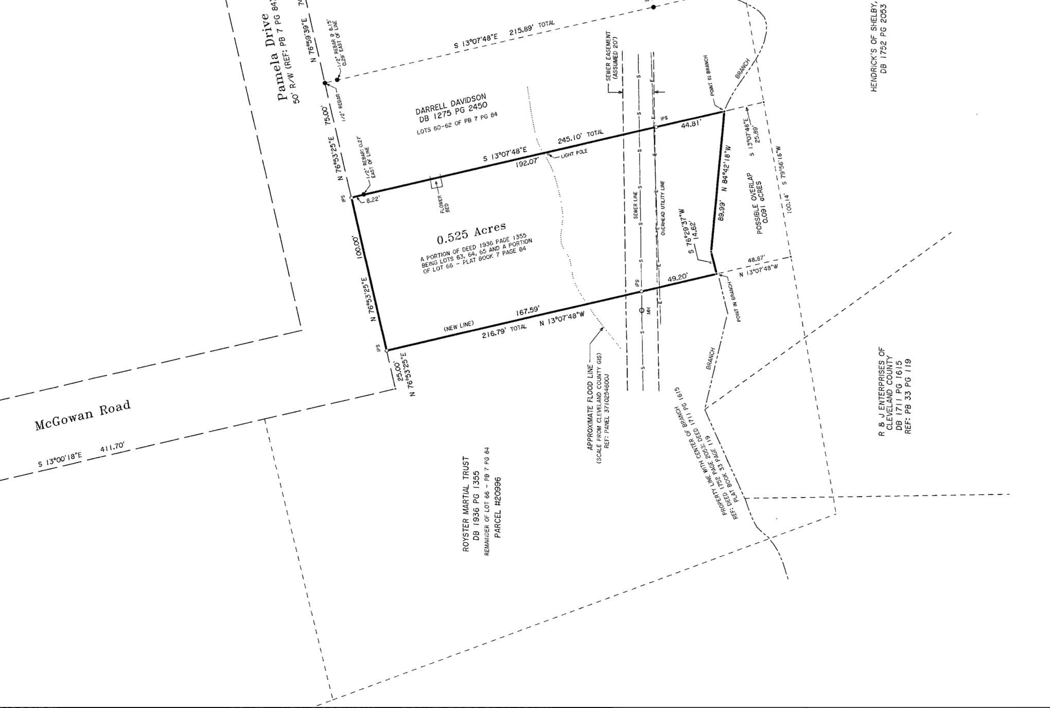 Lot at TBD Pamela Drive, Shelby, photo 2 of 2