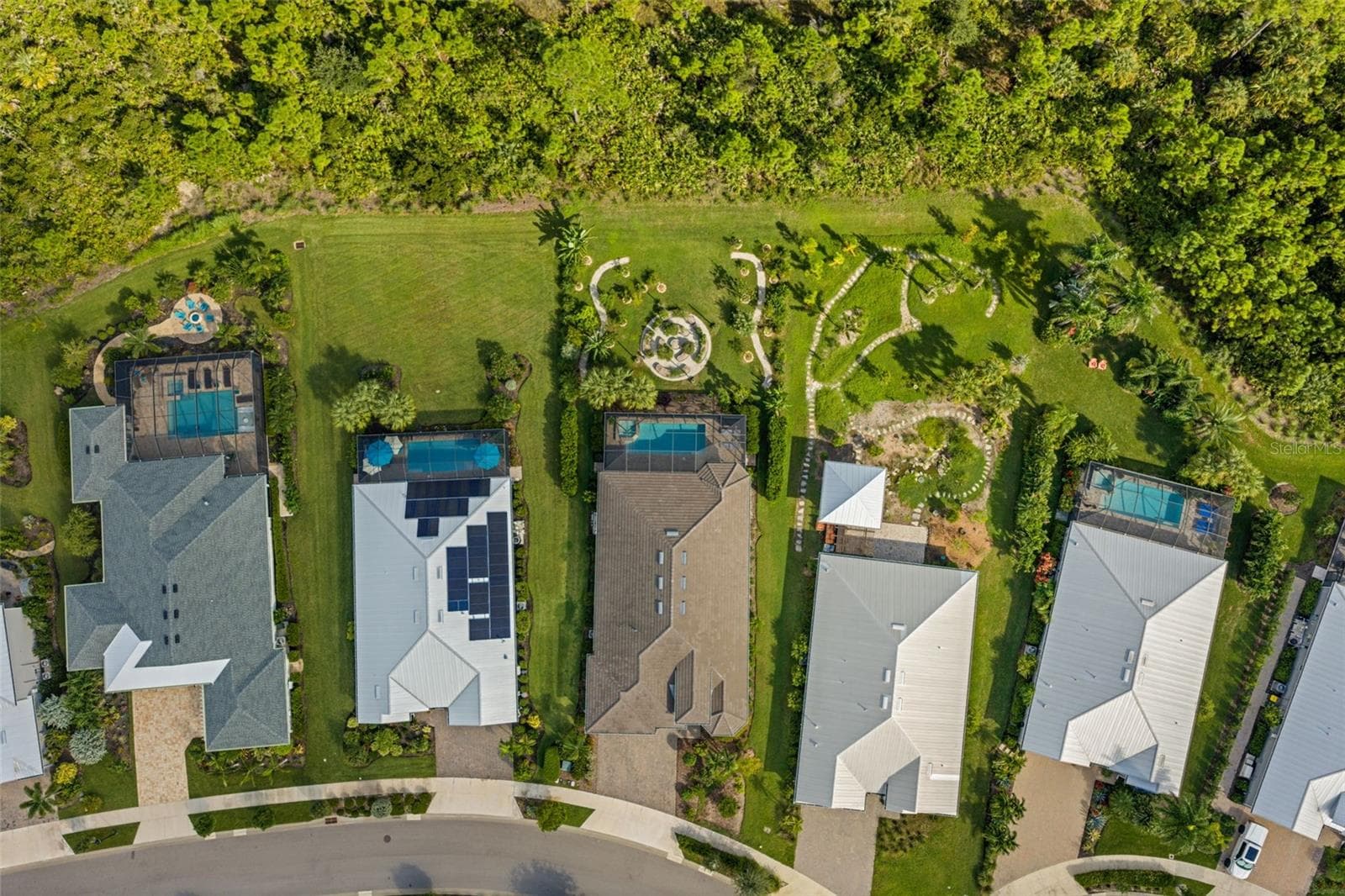 Drone Overhead - 16152 PALMETTO ST, PUNTA GORDA