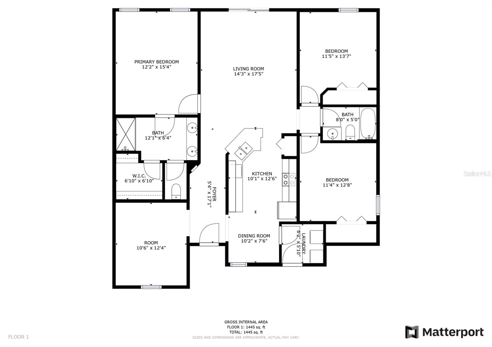 Floorplan - 1814 STARGAZER TRL, KISSIMMEE