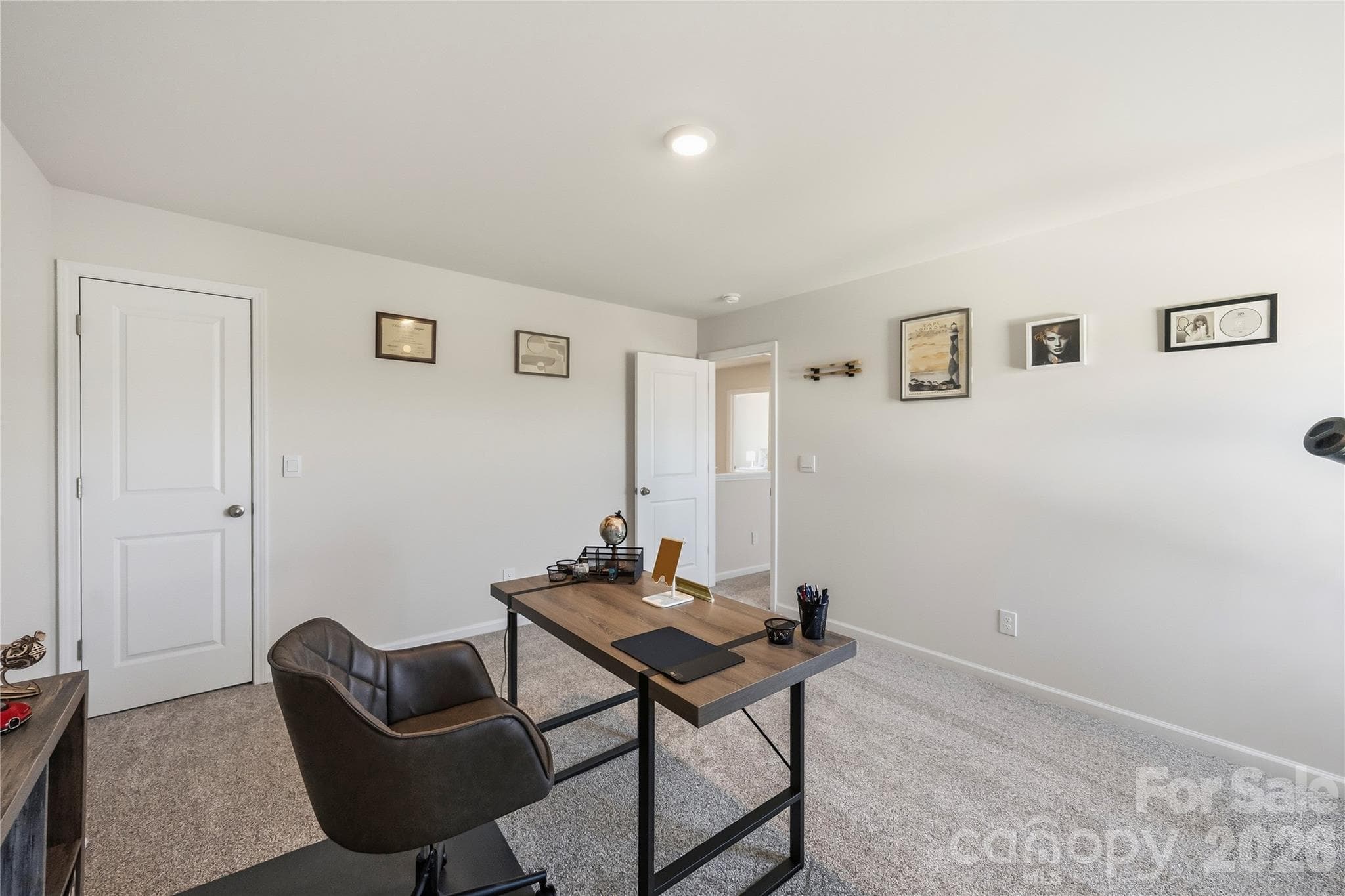 Bedroom #3 with walk in closet. - 9022 Poquoson Drive, Gastonia
