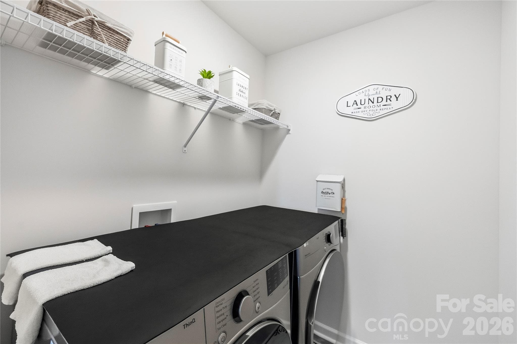 Upper level -Dedicated laundry room. - 9022 Poquoson Drive, Gastonia