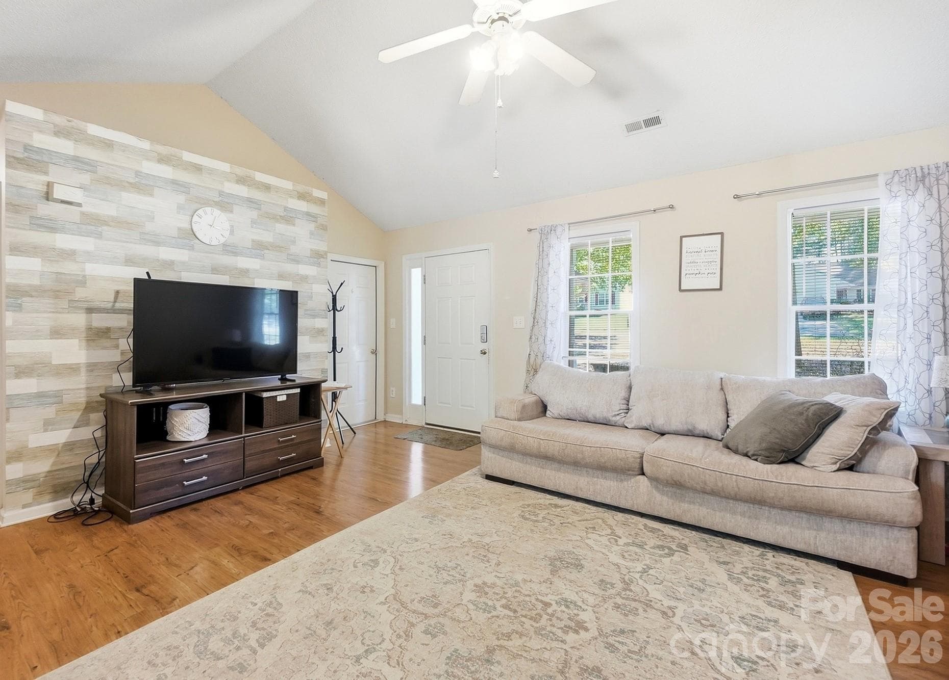 Living Room Accent Wall - 2116 Gambrel Way, Monroe
