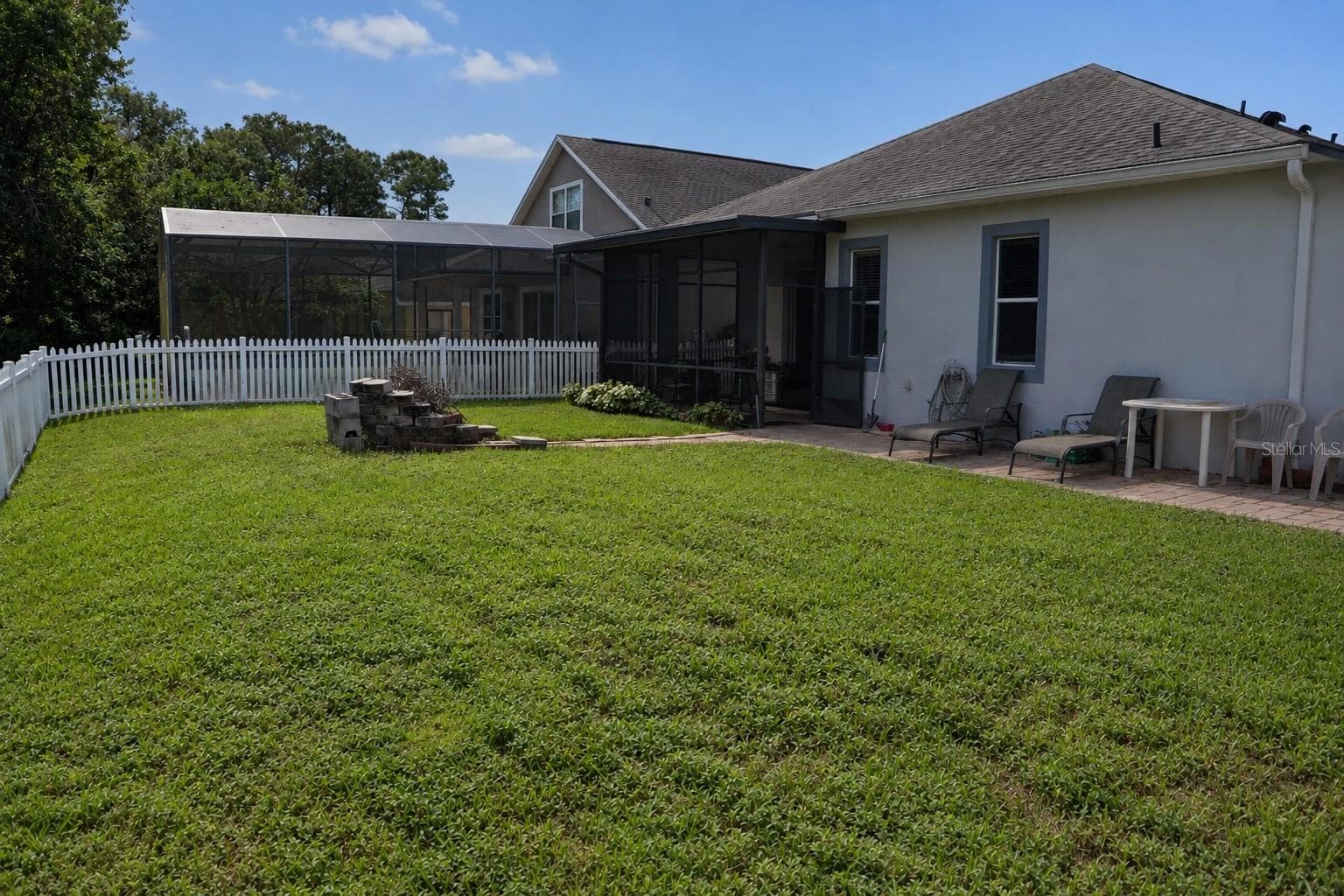 Backyard Facing Home - 111 SPRING GLEN DR, DEBARY