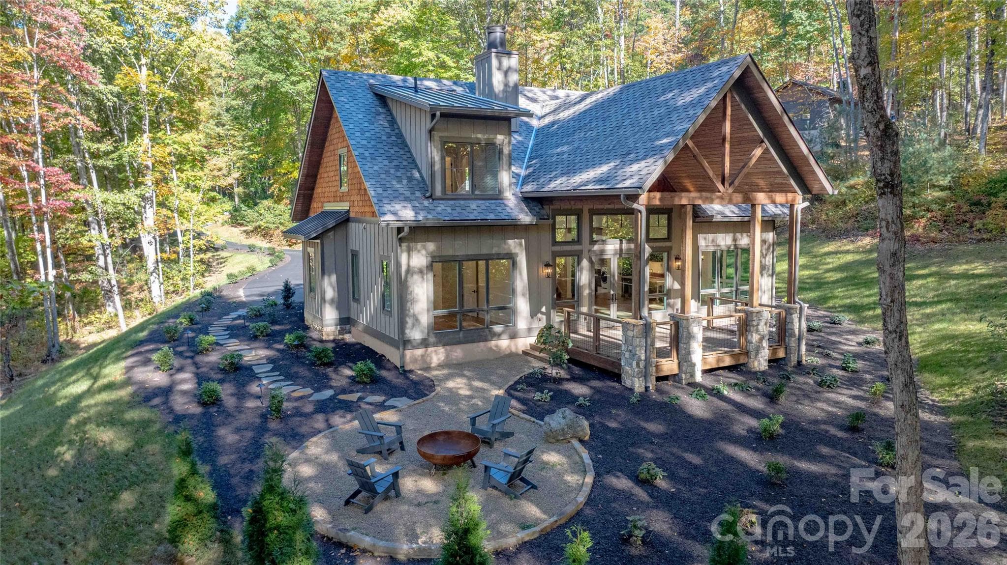 Exterior Rear - 676 Arlington Road, Waynesville