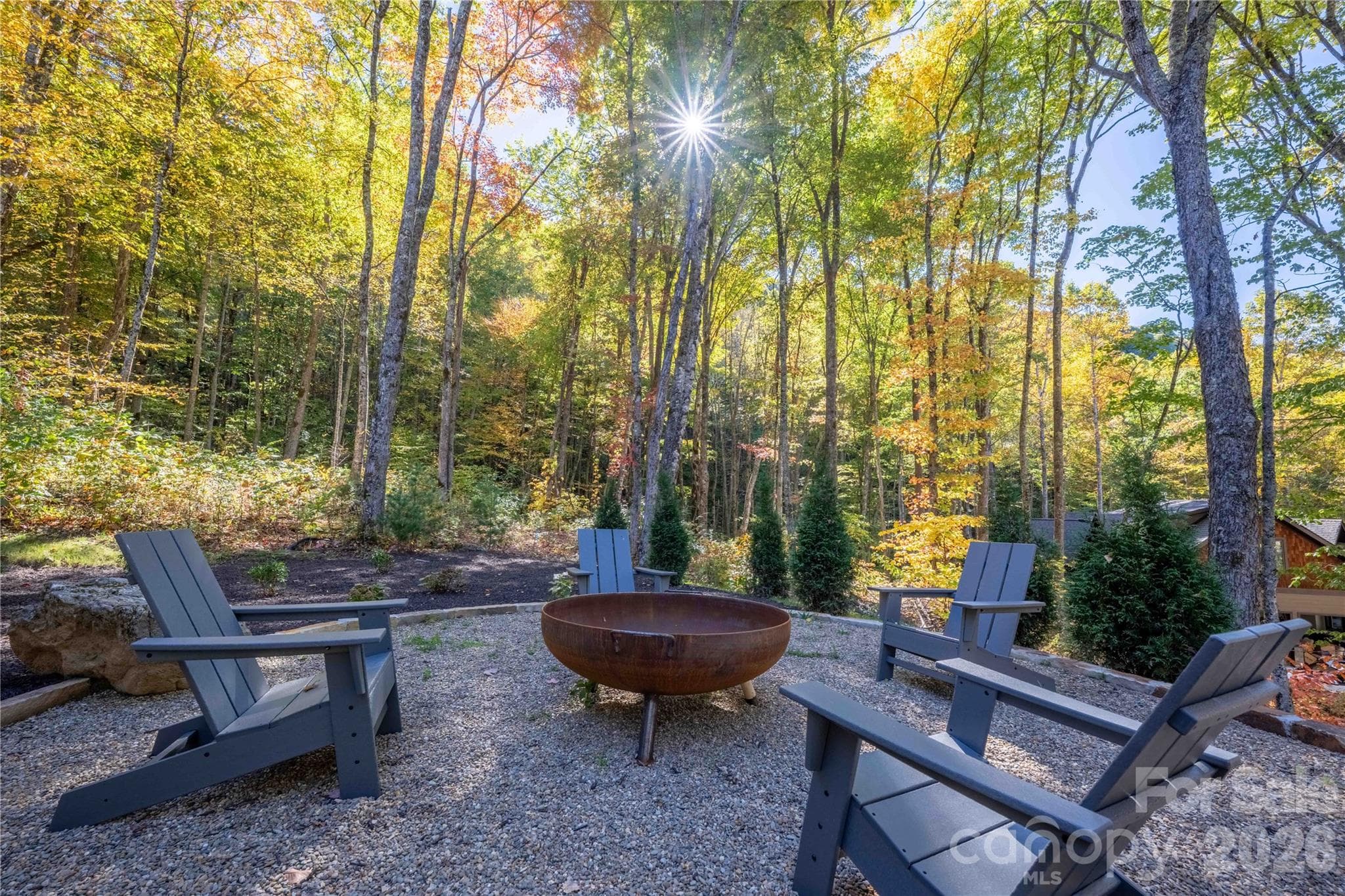 Exterior Terrace - 676 Arlington Road, Waynesville