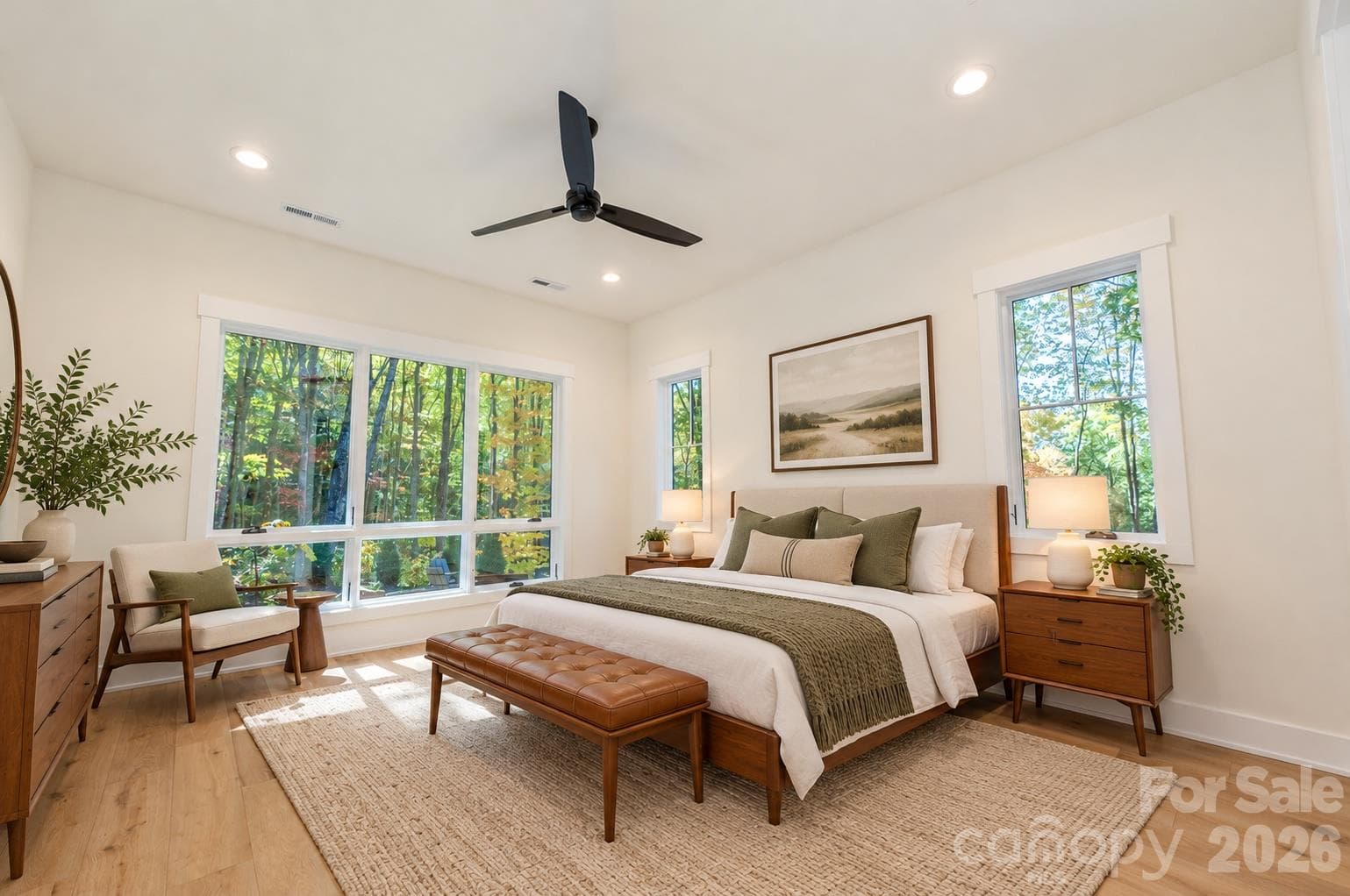 Primary Bedroom - 676 Arlington Road, Waynesville