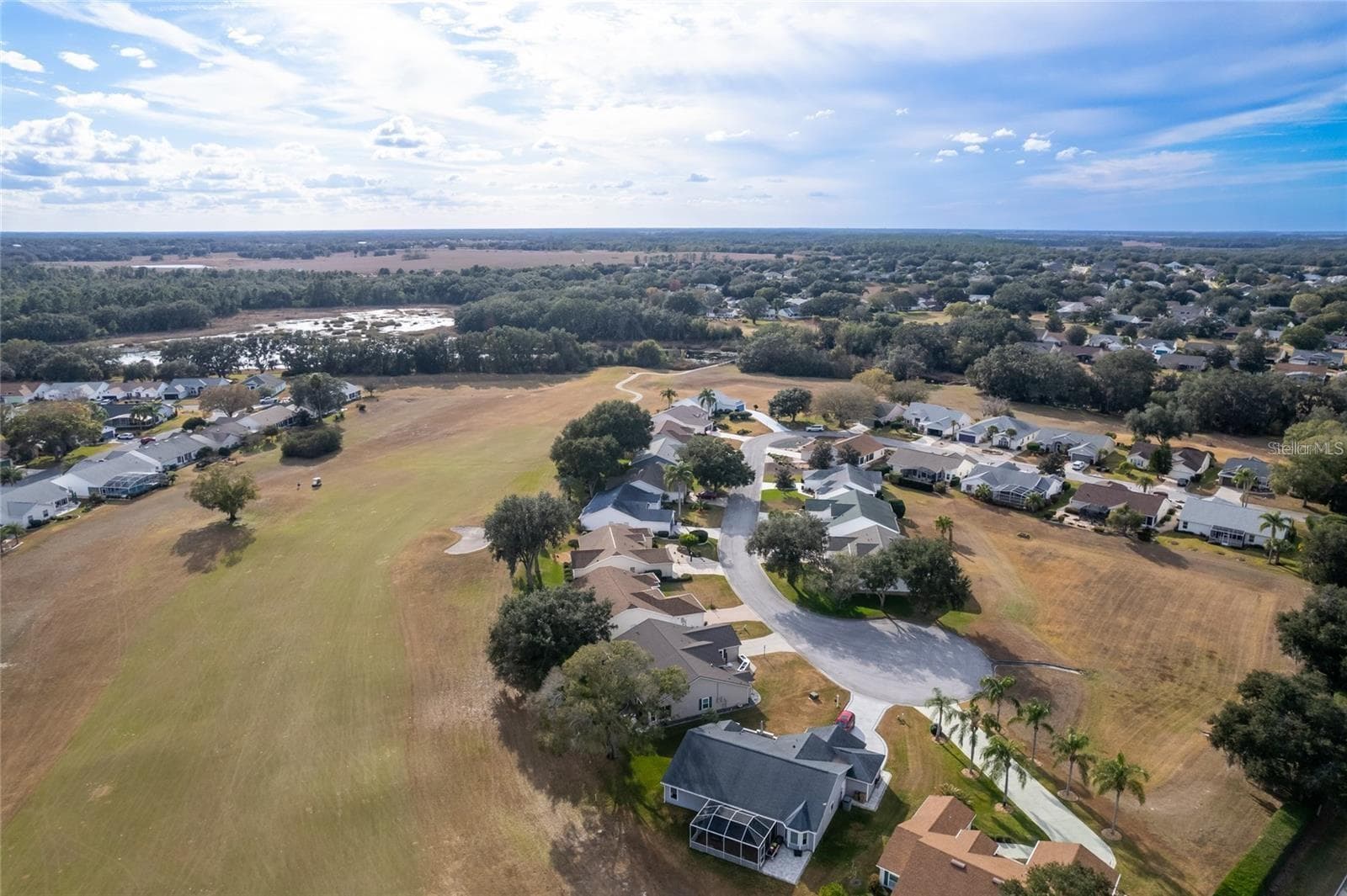 Aerial View - 25233 LOST OAK CIR, LEESBURG