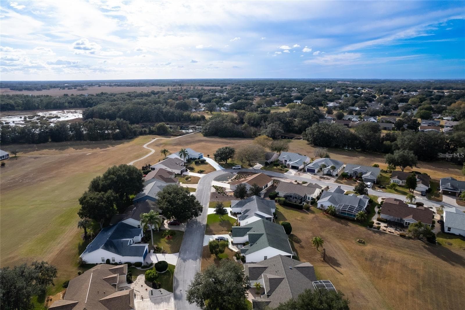 Aerial View - 25233 LOST OAK CIR, LEESBURG