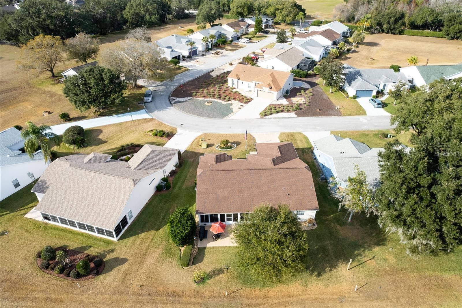 Aerial View - 25233 LOST OAK CIR, LEESBURG