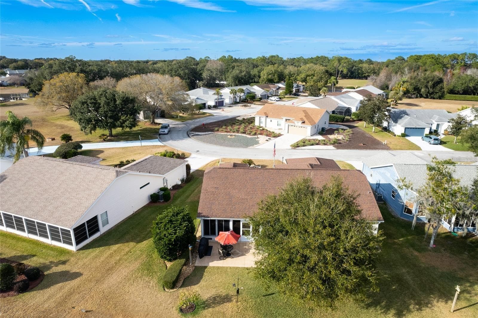 Aerial View - 25233 LOST OAK CIR, LEESBURG