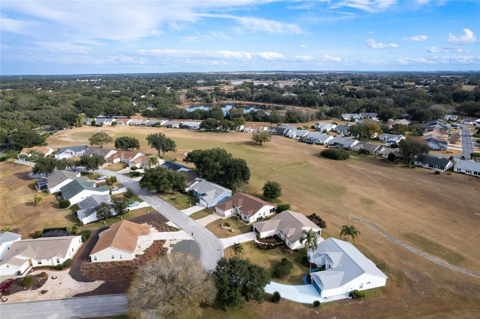 Aerial View - 25233 LOST OAK CIR, LEESBURG