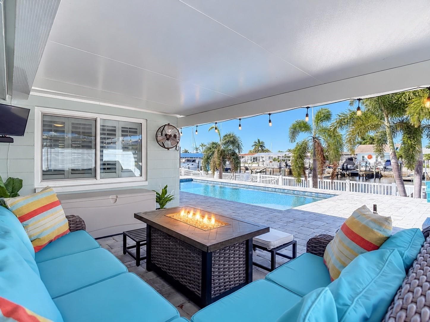 Entertainment Covered Patio - 4951 FORECASTLE DR, NEW PORT RICHEY