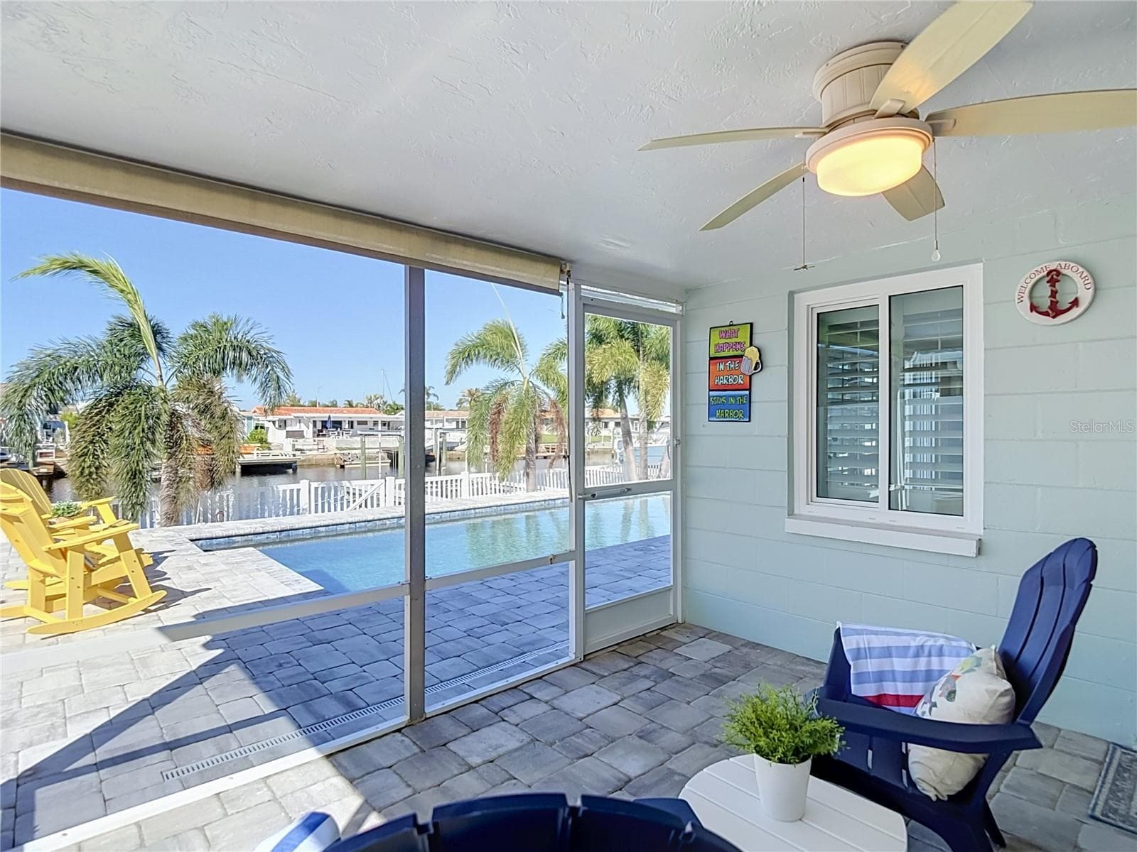 Screened in Patio - 4951 FORECASTLE DR, NEW PORT RICHEY