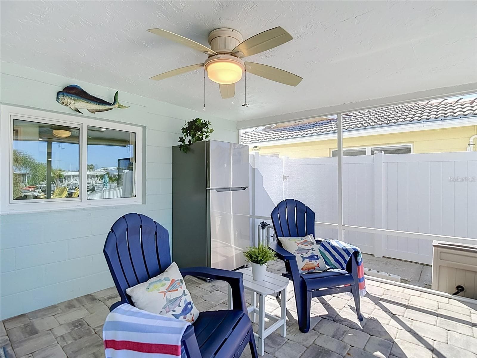 Screened in Patio - 4951 FORECASTLE DR, NEW PORT RICHEY