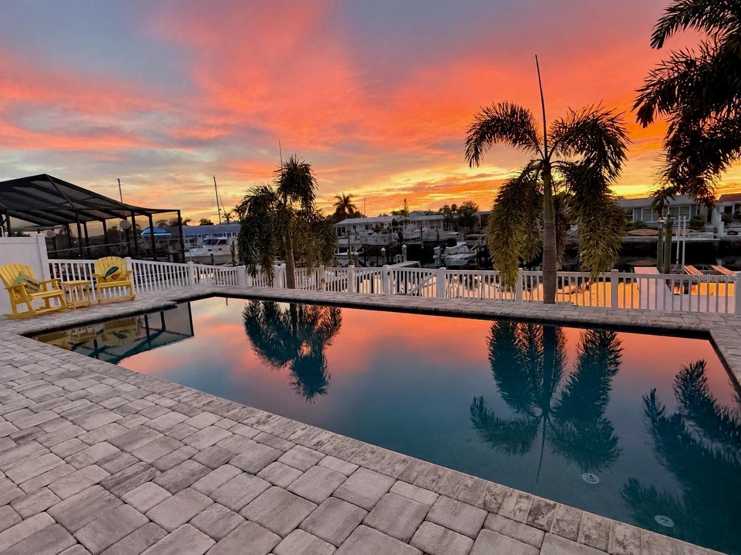 Amazing sunsets - 4951 FORECASTLE DR, NEW PORT RICHEY