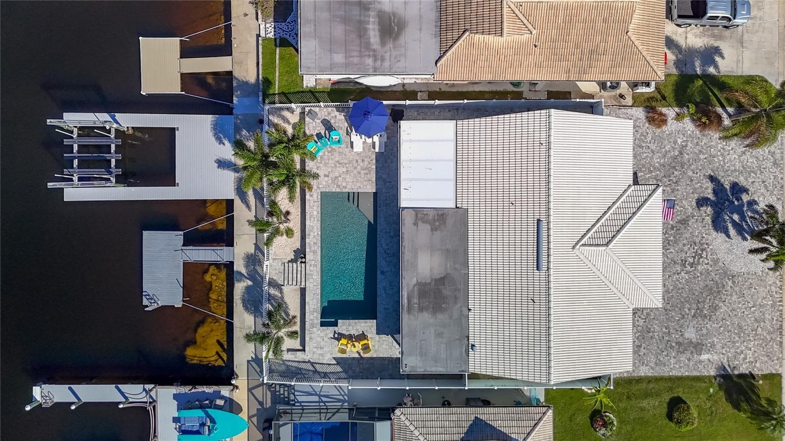 Overhead view - 4951 FORECASTLE DR, NEW PORT RICHEY