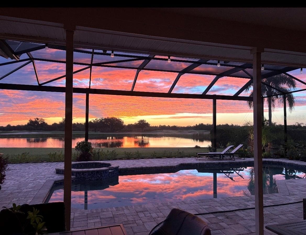 Sunset. - 8938 WILD DUNES DR, SARASOTA