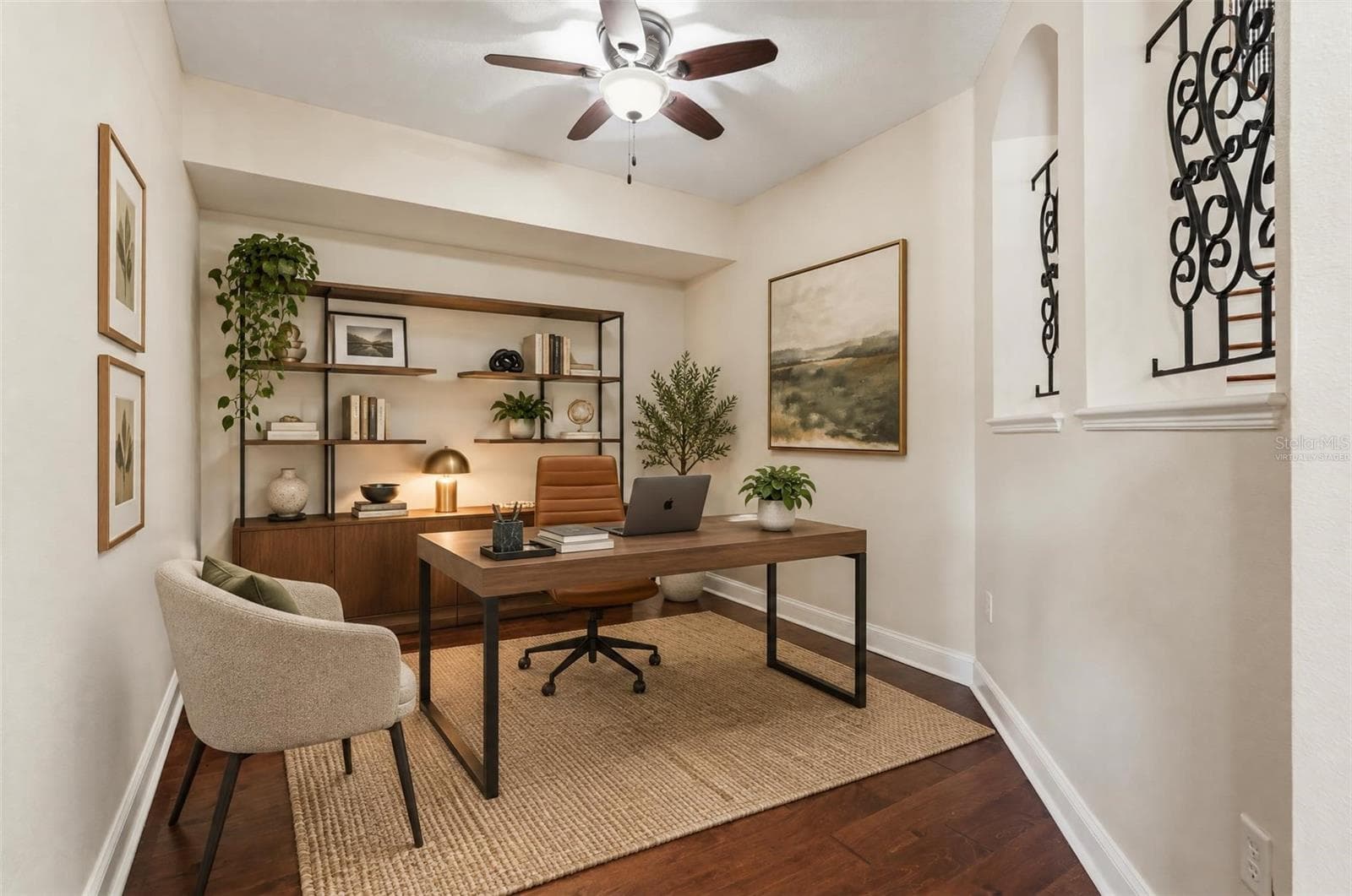 Virtually Staged Office / Den - 7323 GABERIA RD, NEW PORT RICHEY