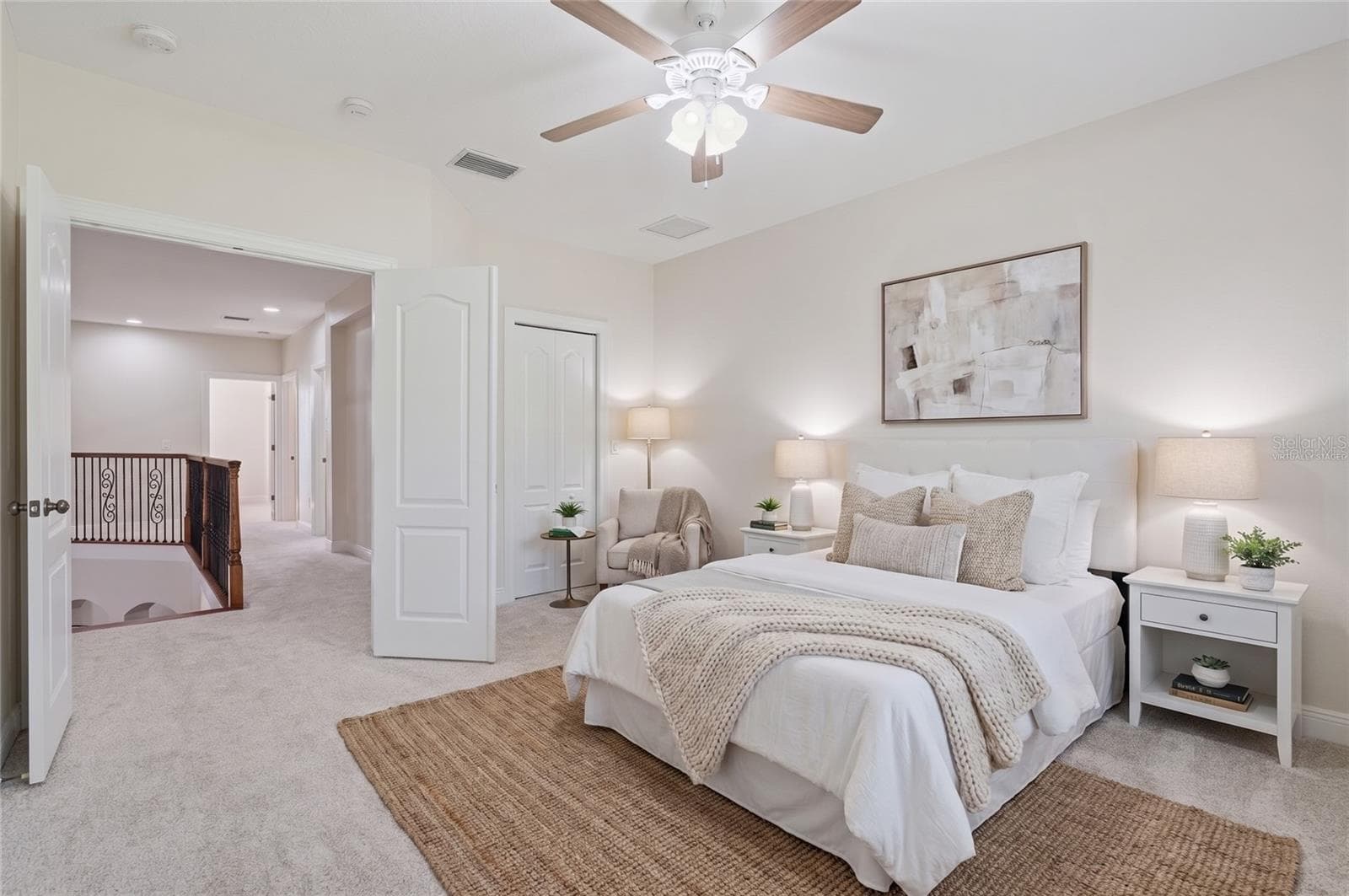Virtually Staged Spare Bedroom 1 2nd Floor - 7323 GABERIA RD, NEW PORT RICHEY