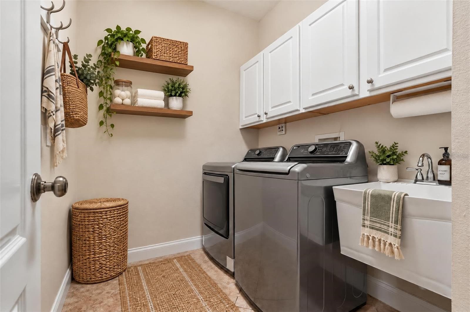 Virtually Staged Laundry Room 1st Floor - 7323 GABERIA RD, NEW PORT RICHEY