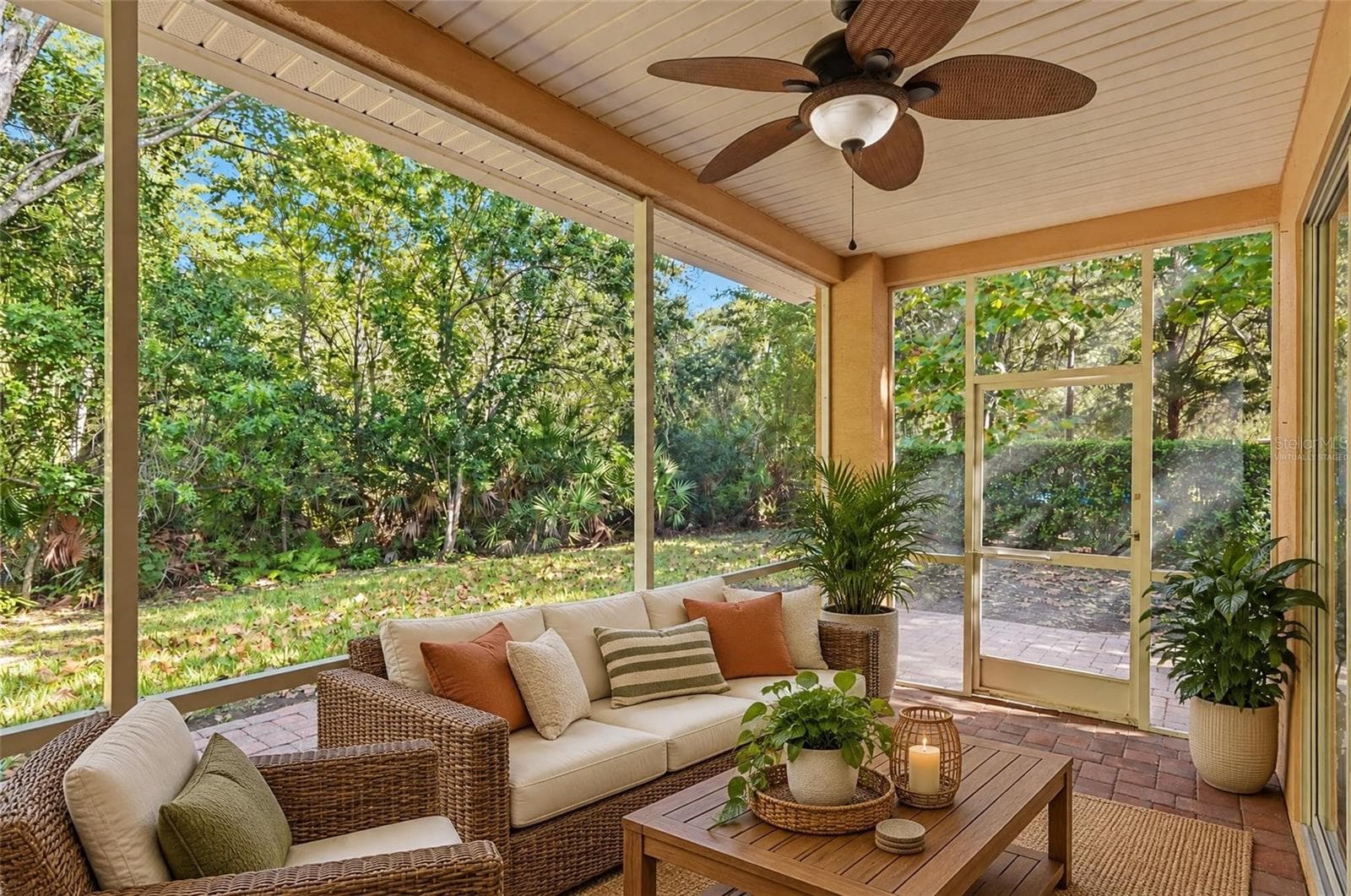 Virtually Staged Lanai - 7323 GABERIA RD, NEW PORT RICHEY