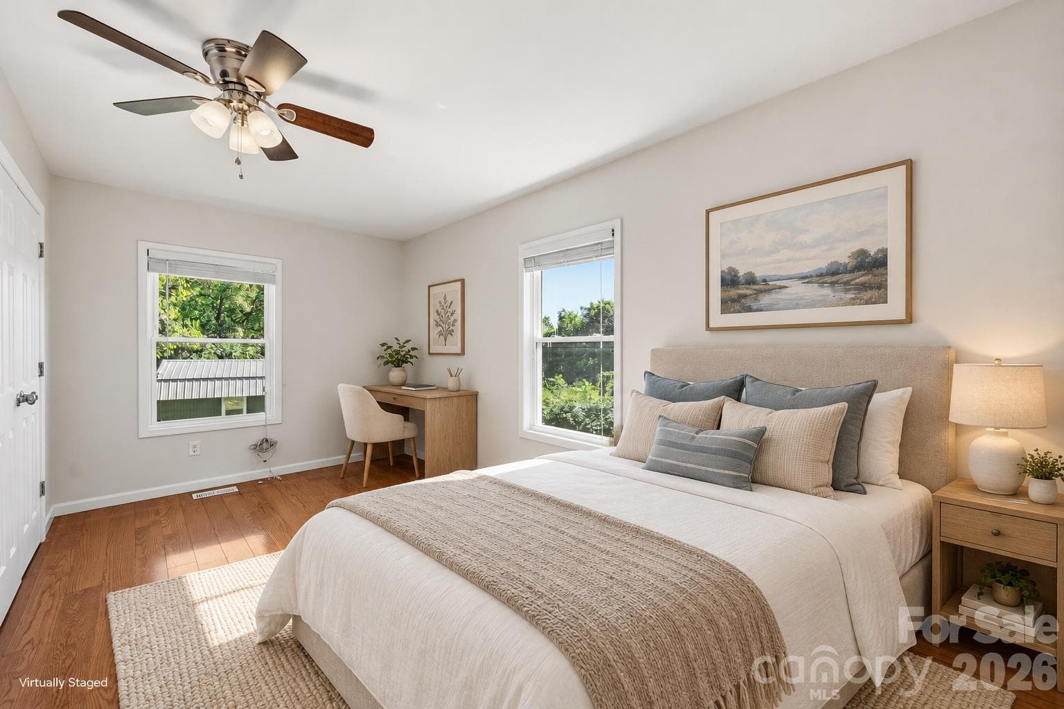 Bedroom 2 staged - 40 11th Street, Belmont