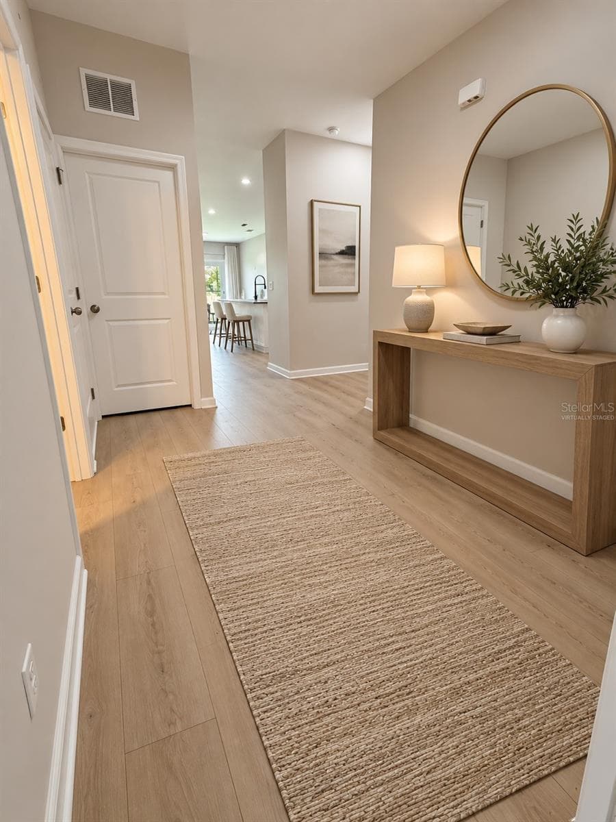 Virtually Staged Foyer - 1261 ANCHOR BEND DR, RUSKIN