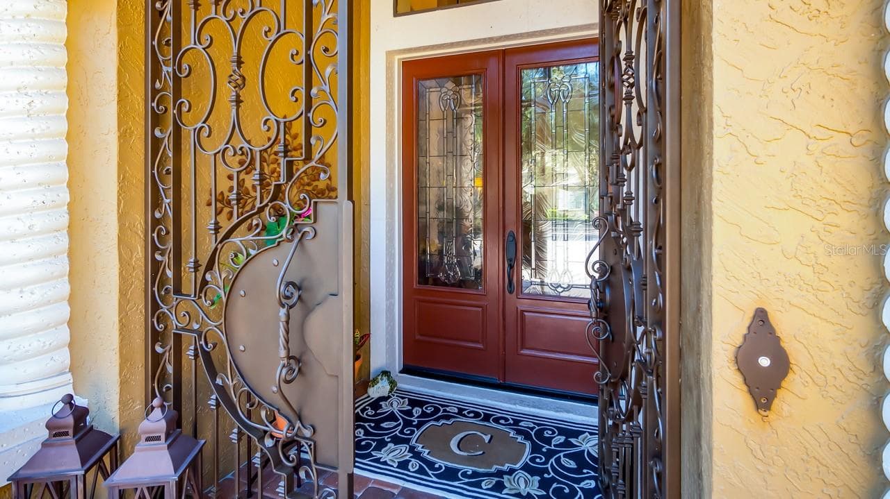 Custome Iron Gate - 9524 SAN FERNANDO CT, HOWEY IN THE HILLS