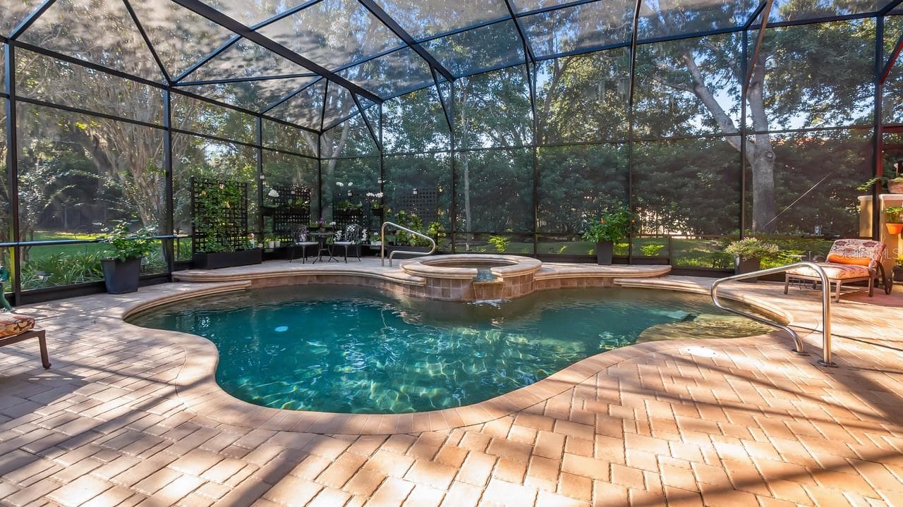 Heated Salt Water Pool - 9524 SAN FERNANDO CT, HOWEY IN THE HILLS