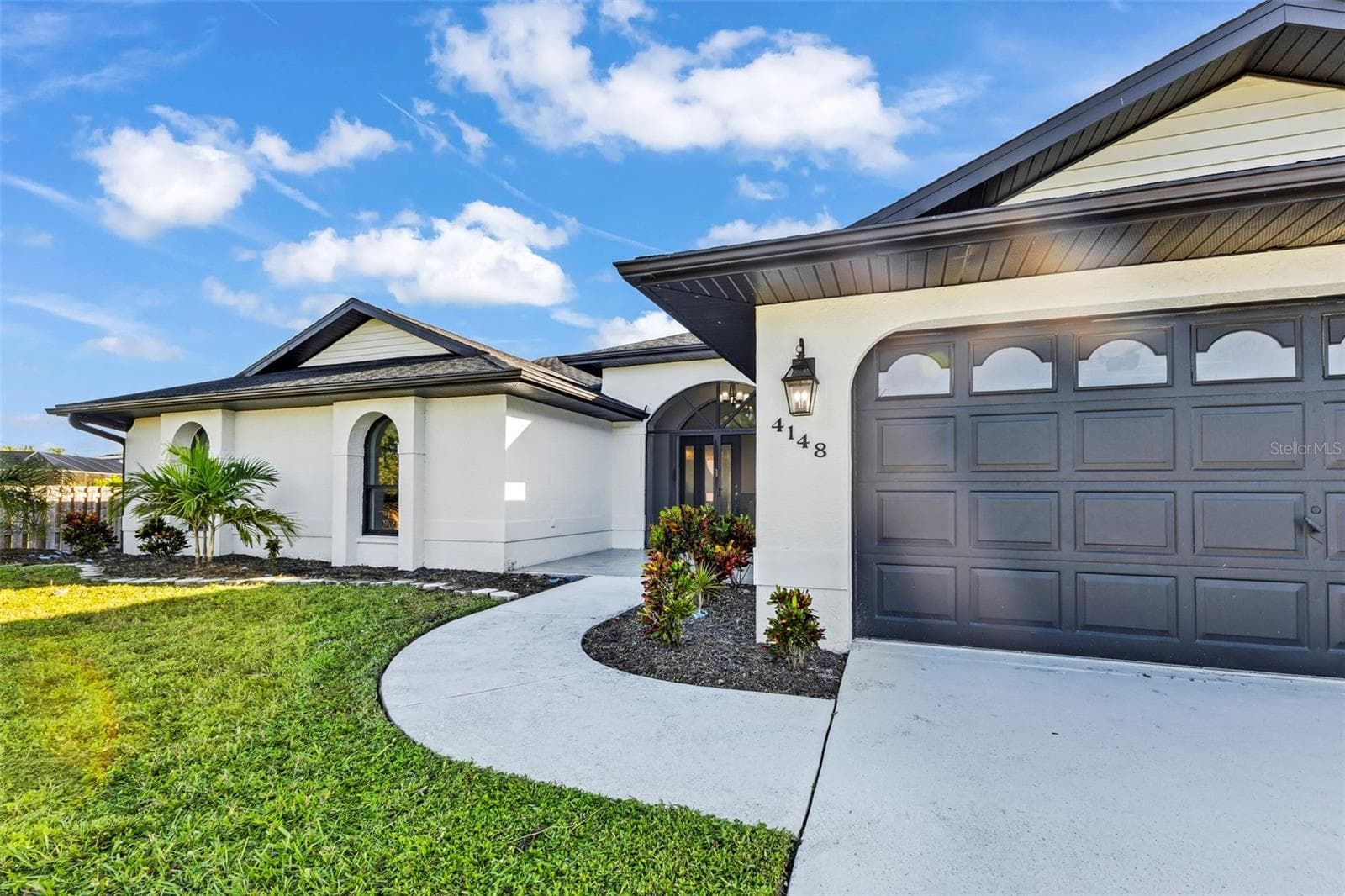 Front of home - 4148 DRIVER LN, PORT CHARLOTTE